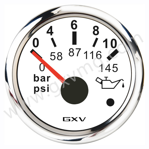 Pointer Oil pressure gauge10Bar